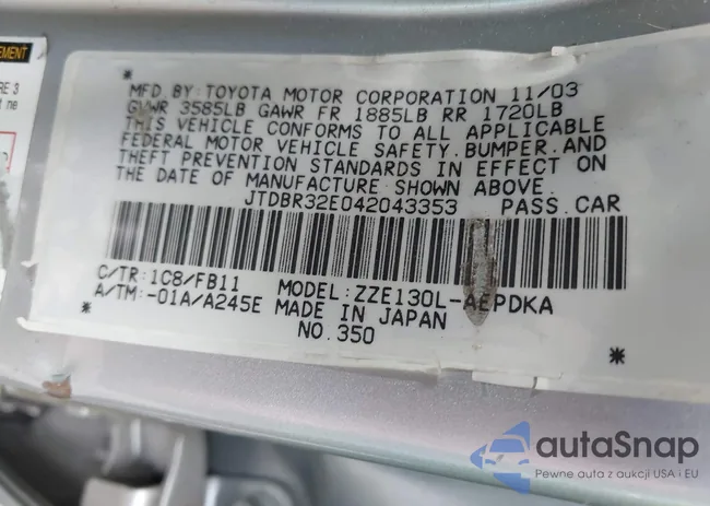 JTDBR32E042043353: 44040977