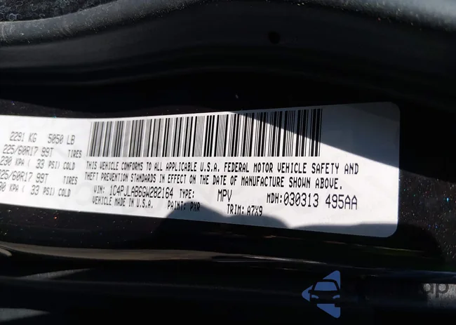 1C4PJLAB6GW282164: 44041080