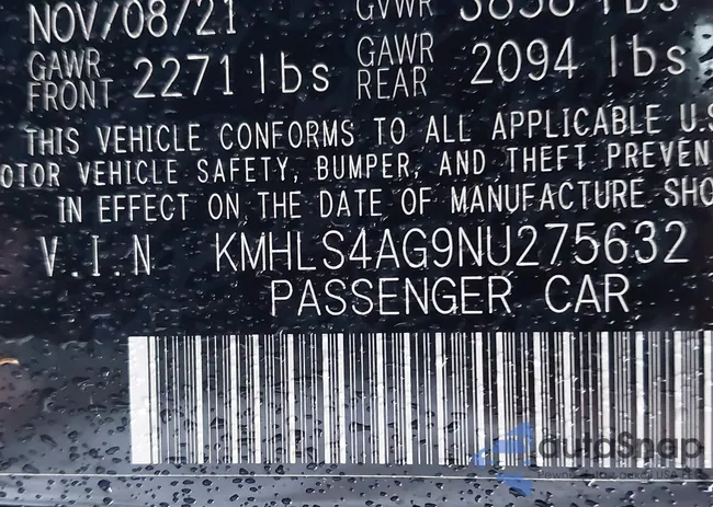 KMHLS4AG9NU275632: 44040539