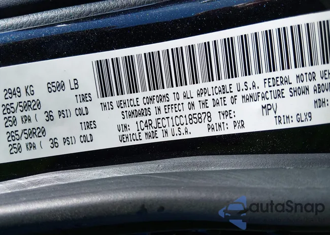 1C4RJECT1CC185878: 44041747