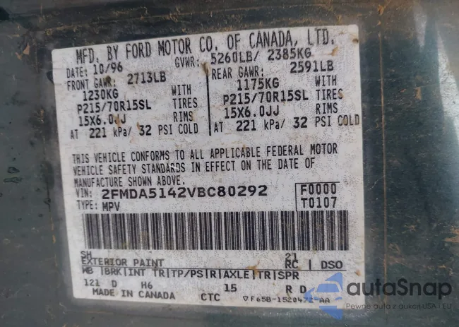 2FMDA5142VBC80292: 44042112