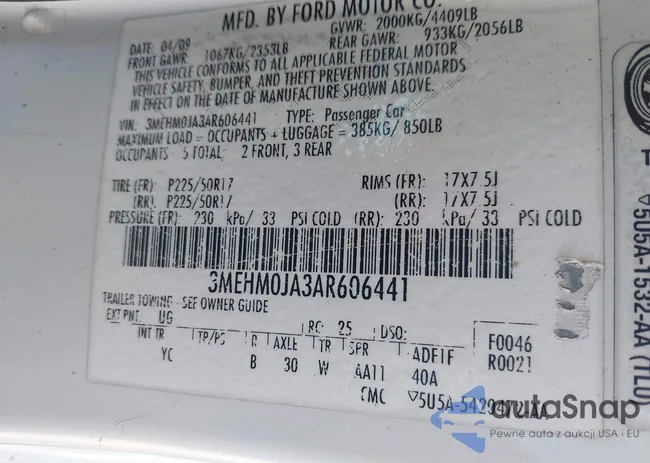 3MEHM0JA3AR606441: 44042126