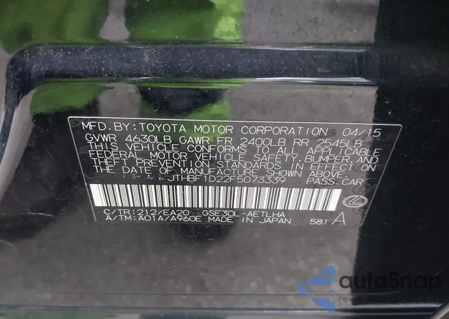 JTHBF1D22F5073339: 44041333