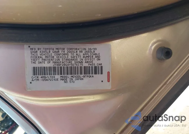 JT8BF28G4Y5076175: 44041366