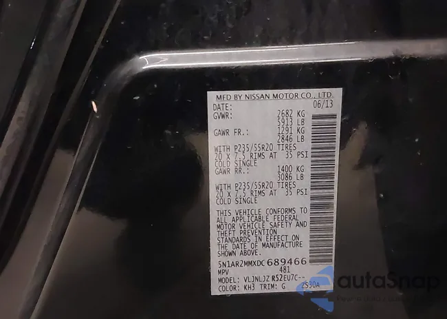 5N1AR2MMXDC689466: 44041453