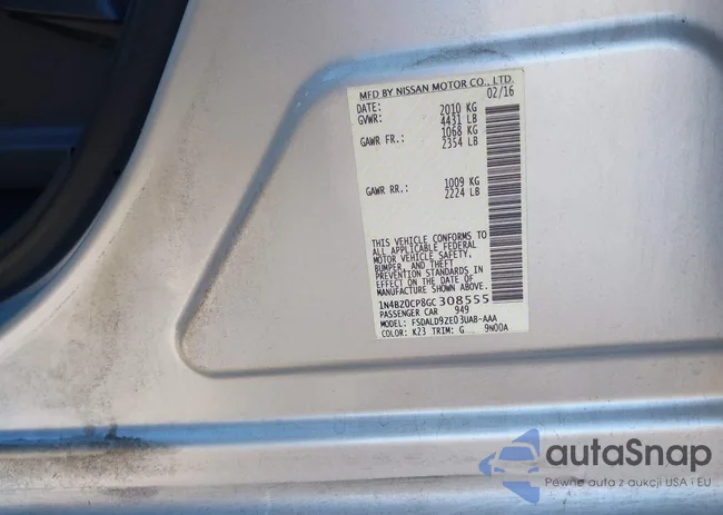 1N4BZ0CP8GC308555: 44041517