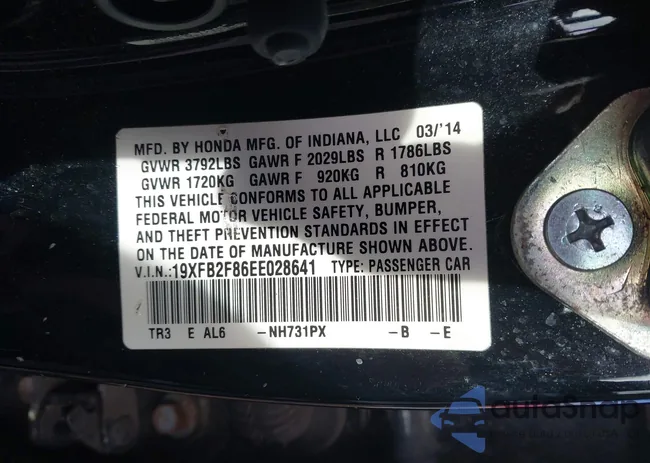 19XFB2F86EE028641: 44042695