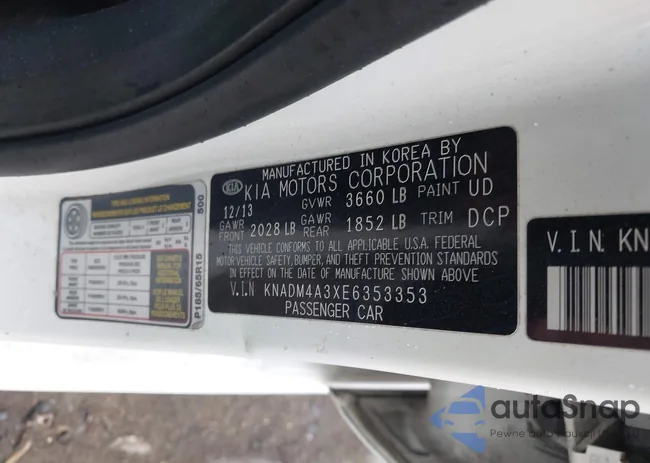 KNADM4A3XE6353353: 44042763