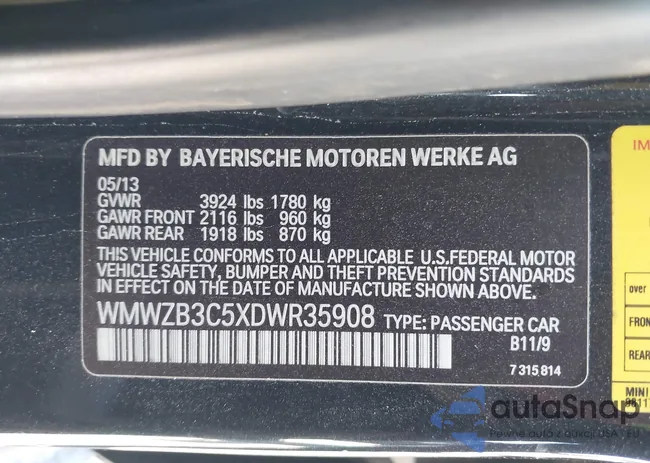 WMWZB3C5XDWR35908: 44042823