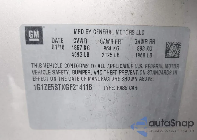 1G1ZE5STXGF214118: 44042909