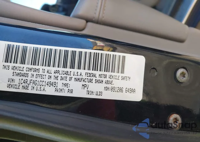 1C4RJFAG1CC149491: 44043043