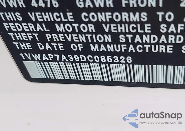 1VWAP7A39DC085326: 44043070