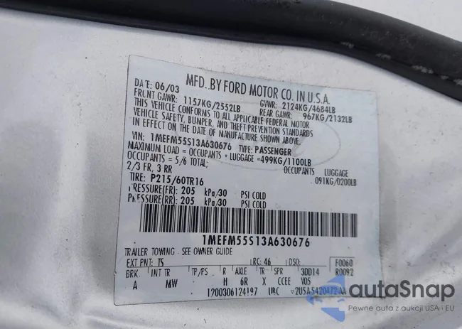 1MEFM55S13A630676: 44042582