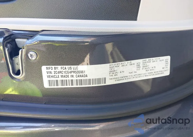 2C4RC1CG4PR535961: 44043707