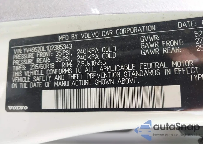 YV4952DL1D2385343: 44043760