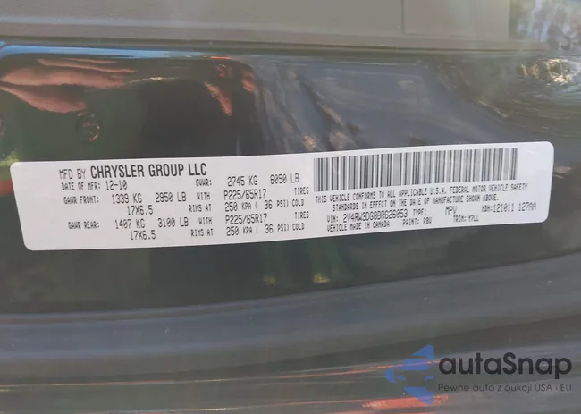 2V4RW3DG8BR626053: 44044156