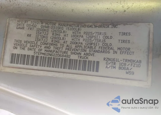 5TEPM62N62Z068482: 44043526