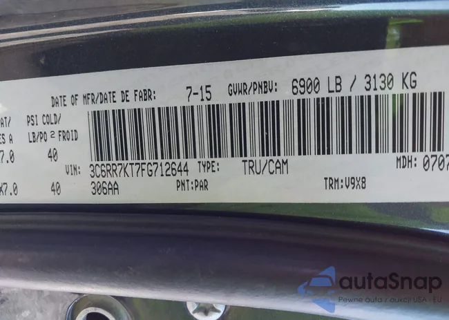 3C6RR7KT7FG712644: 44044720