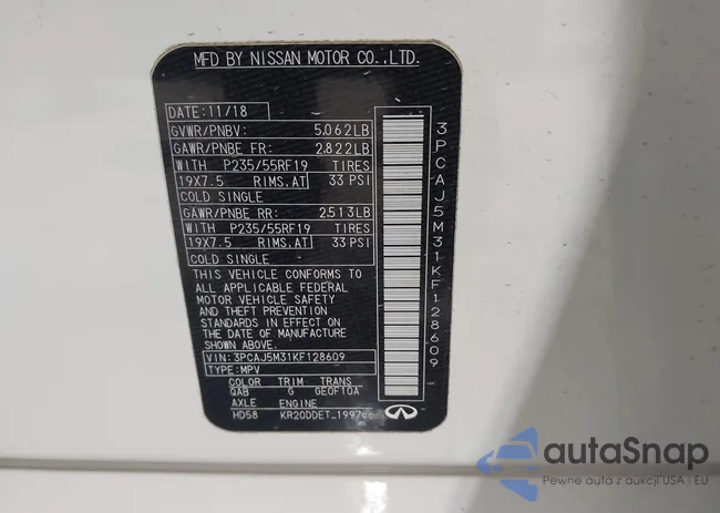 3PCAJ5M31KF128609: 44044728