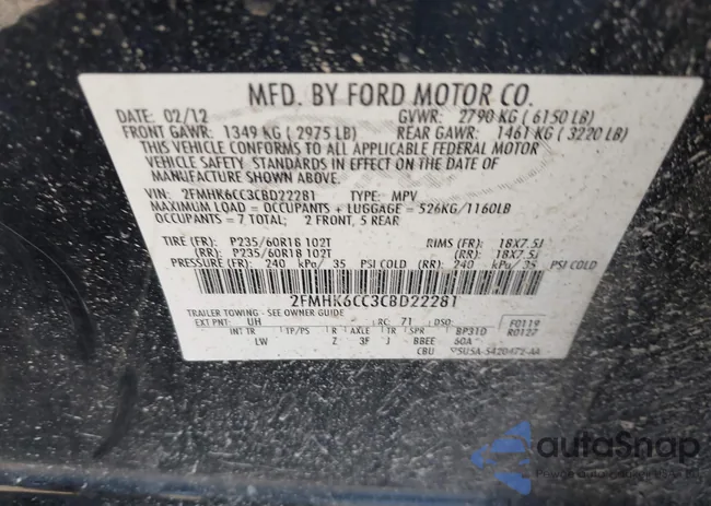 2FMHK6CC3CBD22281: 44044816