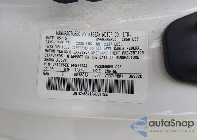 JN1CV6EK1FM871344: 44044823