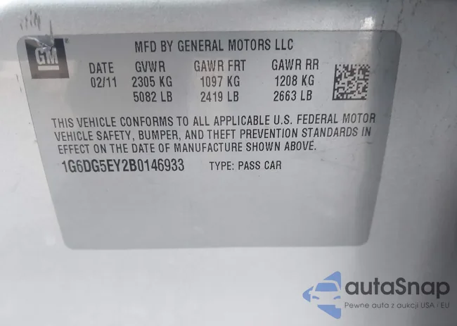 1G6DG5EY2B0146933: 44045013