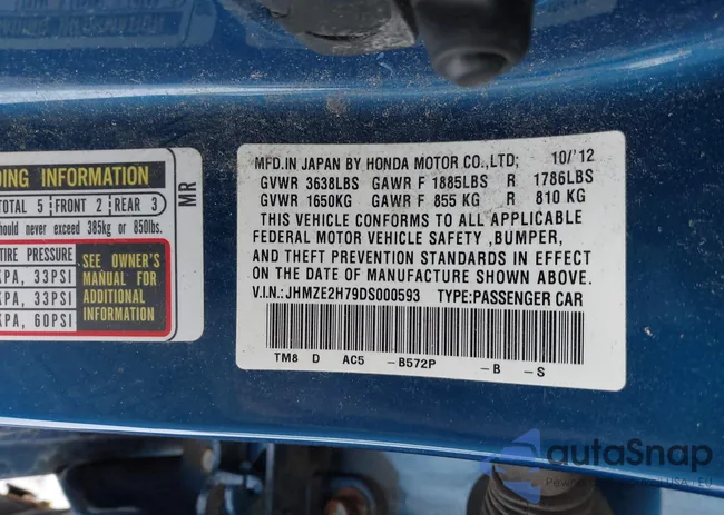 JHMZE2H79DS000593: 44044231