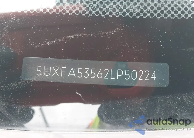 5UXFA53562LP50224: 44044345