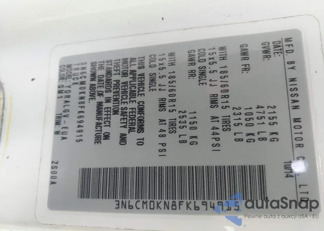 3N6CM0KN8FK694915: 44044361