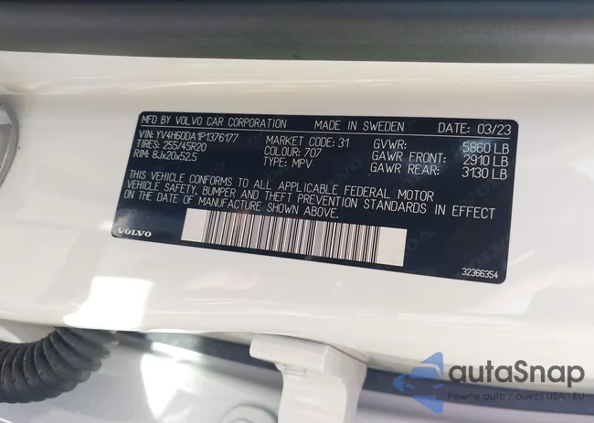 YV4H60DA1P1376177: 44044443