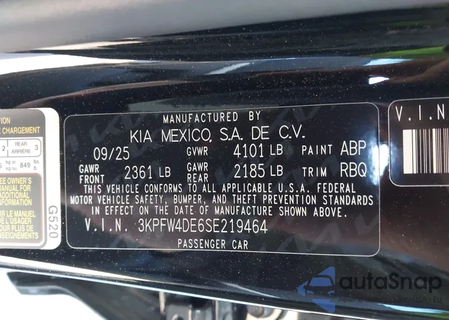 3KPFW4DE6SE219464: 44044623