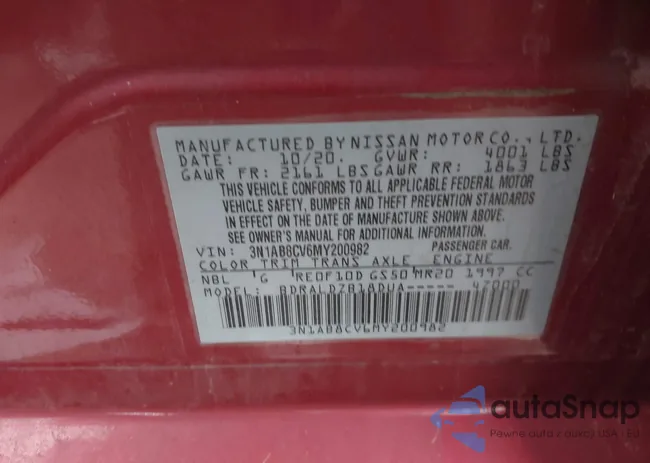 3N1AB8CV6MY200982: 44045800