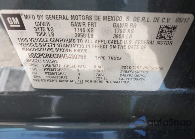 3GCPCREC6HG439756: 44046176