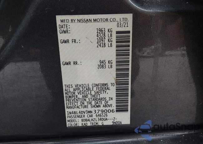 1N4BL4DV3MN379006: 44045331