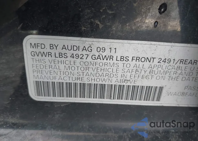 WAUBFAFL2CN010242: 44045359