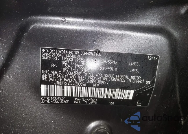 JTMDFREV2JJ200396: 44045496