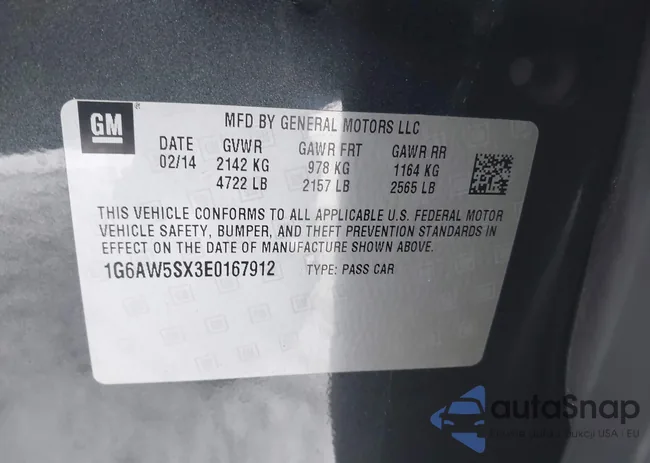 1G6AW5SX3E0167912: 44047176