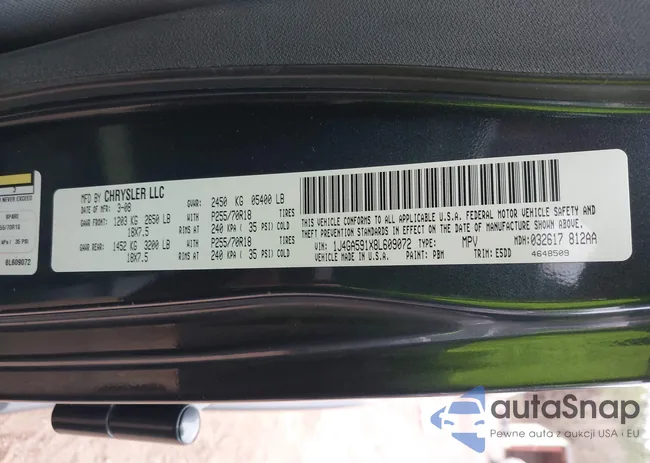 1J4GA591X8L609072: 44046563