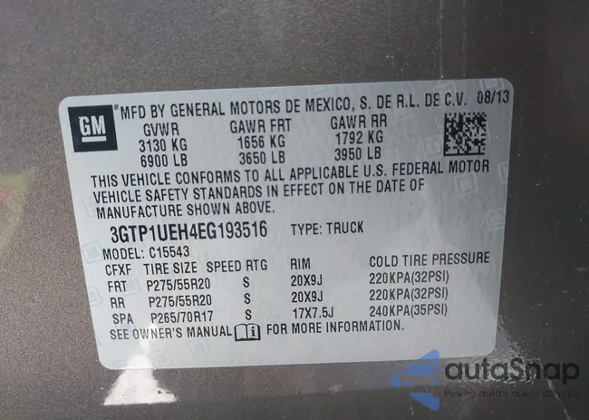 3GTP1UEH4EG193516: 44048017