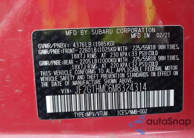 JF2GTHMC6M8324314: 44048115