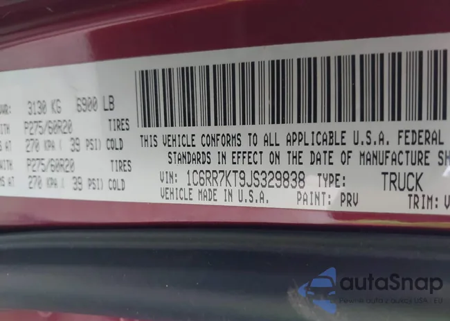 1C6RR7KT9JS329838: 44047493