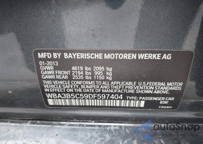 WBA3B5C59DF597404: 44048780