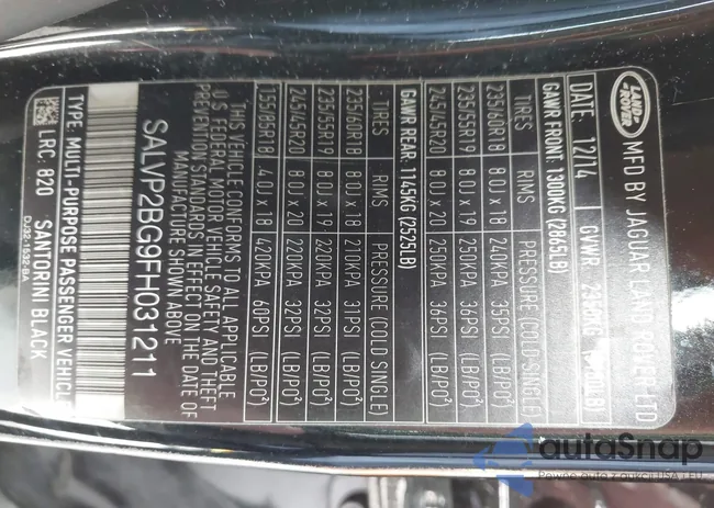 SALVP2BG9FH031211: 44049074