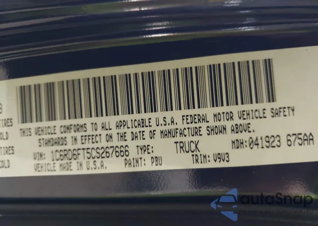 1C6RD6FT5CS267666: 44049191