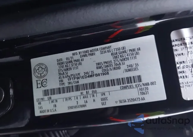 1FTFW1ED4MFB81908: 44049201