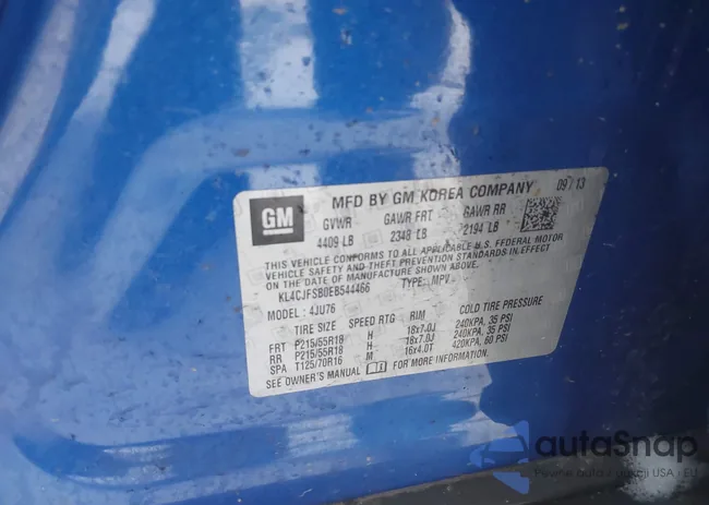 KL4CJFSB0EB544466: 44048230