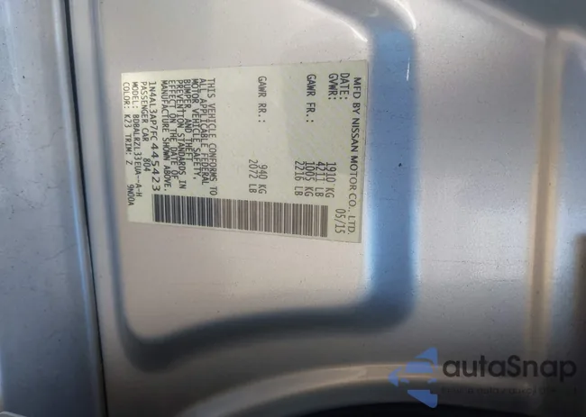 1N4AL3AP7FC445423: 44048417