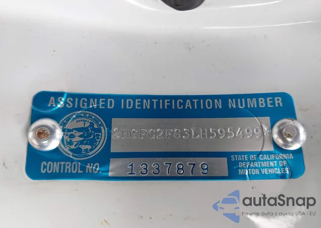 2HGFC2F83LH595499: 44048432