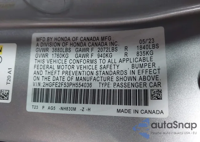 2HGFE2F53PH554036: 44049684