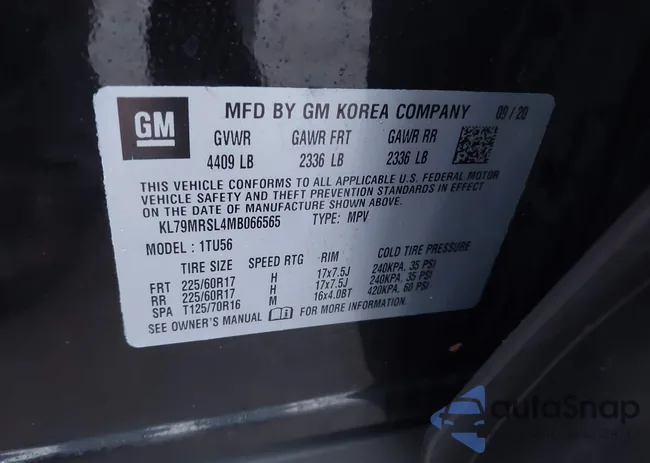 KL79MRSL4MB066565: 44049715